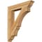 Ekena Millwork Balboa Traditional Rough Sawn Bracket, Western Red Cedar, 4"W x 24"D x 28"H BKT04X24X28BOA01RWR - alternate 1